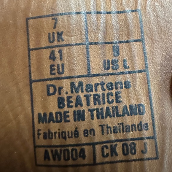 Dr.Martens Beatrice Woman’s  Boots - Picture 3 of 5